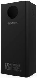 Зовнішній портативний акумулятор Romoss PEA40 40000mAh 65W Black (PEA40-382-2131H)