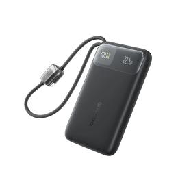 Зовнішній портативний акумулятор Baseus EnerFill FC11 Digital Display 10000mAh Black 22.5W (E0027R04)