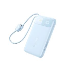 Зовнішній портативний акумулятор Baseus EnerFill FC11 Digital Display 10000mAh Blue 22.5W (E0027R06)