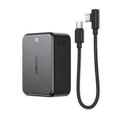 Зовнішній портативний акумулятор Acefast M28 10000mAh Black 22.5W with cable (6974316285984)