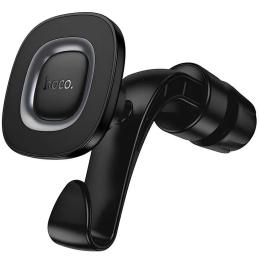 Тримач в авто Hoco H99 Crown magnetic Black Metal Gray на підголівник