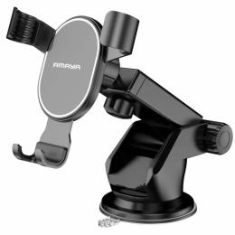 Тримач в авто Amaya APH-12 center console Black
