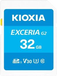 Карта памяті Kioxia EXCERIA G2 SDHC 32GB U3 V30 (LNEX2L032GG4)