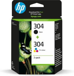 Картридж для принтера HP DJ No.304 BK, C, M, Y Multipack (3JB05AE)