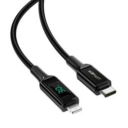 Дата-кабель Acefast C6-01 USB Type-C (тато)  -  Lightning (тато), 1.2m Black 30W (6974316281030)