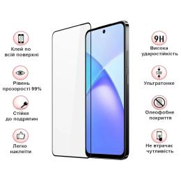 Захисне скло BeCover Glass для Infinix Smart 10 (X6725) Black (714757)