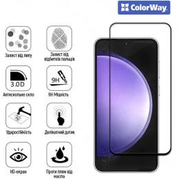 Захисне скло ColorWay 9H FC glue Oppo A6 Pro Black (CW-GSFGOA6P-BK)