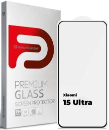 Захисне скло ArmorStandart Edge Glue Curved для Xiaomi 15 Ultra (ARM88002)