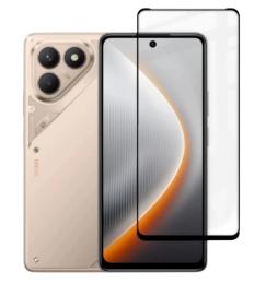 Захисне скло BeCover Glass для Tecno POVA 7 Neo (LJ6) Black (714920)