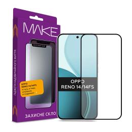 Захисне скло Make Glass Oppo Reno14/14 FS (MGF-OR14)