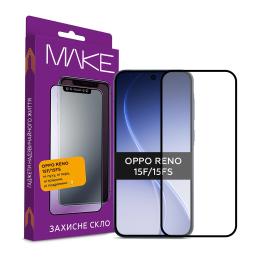 Захисне скло Make Glass Oppo Reno15 (MGF-OR15)