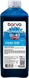 Чорнило для принтера BARVA Canon GI-40 1 л special Cyan (CGI40-1035)