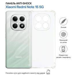 Чохол-накладка BeCover Anti-Shock для Xiaomi Redmi Note 15 5G Clear (715070)