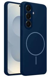 Чохол-накладка Make Samsung S26 Plus Silicone Solo Navy (MCSO-SS26PNV)