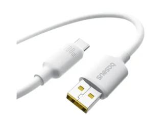 Дата-кабель Baseus Foamed Silicone USB (тато)  -  Type-C (тато), 2m White 100W (E0426805)