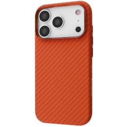 Чохол-накладка Proove Gleam Case with Magnetic Ring iPhone 17 Pro Orange Fiber (651820814)