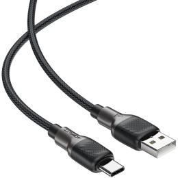 Дата-кабель Acefast C10-04 USB Type-A (тато)  -  USB Type-C (тато), 1.2m Black 3A (6974316283126)