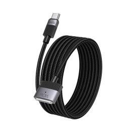 Дата-кабель Hoco U141 Magnetic USB Type-C (тато) - MagSafe 3 (тато), 1.8m Black 140W