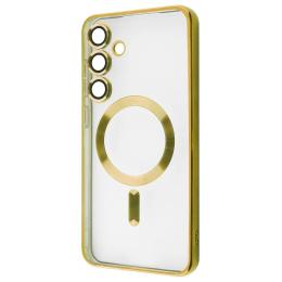 Чохол-накладка WAVE Metal Color Case with Magnetic Ring Samsung Galaxy S25 FE Gold (652330014)