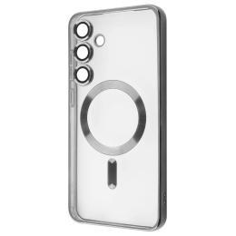 Чохол-накладка WAVE Metal Color Case with Magnetic Ring Samsung Galaxy S25 FE Silver (652330012)
