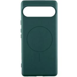 Чохол-накладка Lakshmi Silicone Cover AA with MagFit для Google Pixel 10 Pro XL Dark Green (00000085392_2)