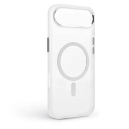 Чохол-накладка ArmorStandart Unit MagCase для Apple iPhone 17 Air Pink Button Set Matte Clear Silver (ARM90584)