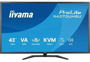 Монітор Iiyama ProLite X4373UHSU-B2 Black 42.5