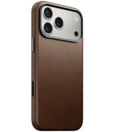 Чохол-накладка NOMAD Traditional Leather Case for iPhone 17 Pro Brown (NM011949858)