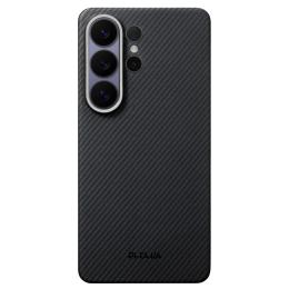 Чохол-накладка Pitaka Edge Ultra-Slim Case with Aaron Button for Samsung Galaxy S26 Ultra 600D Black Grаy Twill (KS2601U)