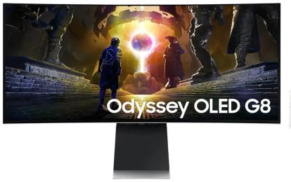 Монітор Samsung Odyssey OLED G8 G85SD (LS34DG850SUXDU) Black 34