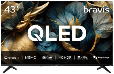 Телевізор Bravis 43L7000Q Black 43