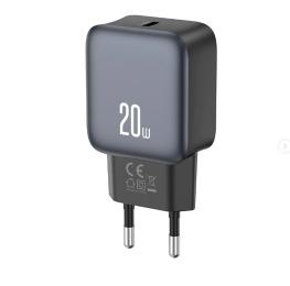 Адаптер живлення для телефона XO L153(EU)PD20W 1USB-C fast charger Black