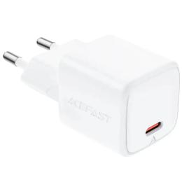 Адаптер живлення для телефона Acefast A118 PD30W GaN (1USB-C) White