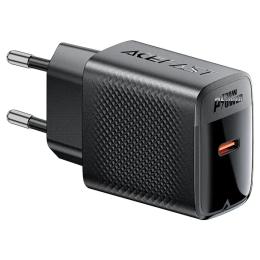 Адаптер живлення для телефона Acefast A102 PD30W GaN (1USB-C) Black