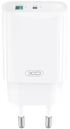 Адаптер живлення для телефона XO CE29 20W 1USB-A+1USB-C Fast Charger White