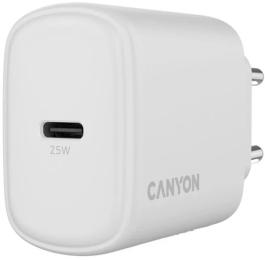 Адаптер живлення для телефона Canyon charger OnCharge 250 25W 1xPD EU White