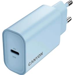 Адаптер живлення для телефона Canyon charger OnCharge 30CL Max Power 30W 1xPD Blue