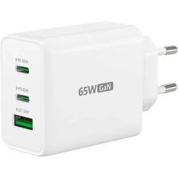 Адаптер живлення для телефона J5create JUP3365E-EN ,1 USB-A / 2 USB-С