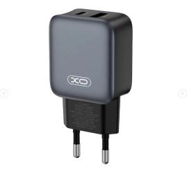Адаптер живлення для телефона XO L154(EU) PD20W/QC18W(1A1C) fast charger Black