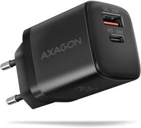 Адаптер живлення для телефона Axagon ACU-PQ30 Black QC3.0,4.0/AFC/FCP/PPS/Apple + PD type-C, 30W