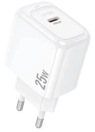 Адаптер живлення для телефона Hoco CS53A Surplus single port PD25W charger White