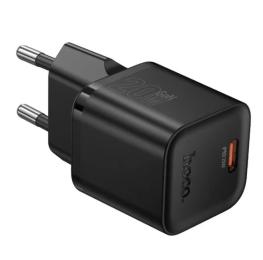 Адаптер живлення для телефона Hoco N64 Ingenious single port PD20W charger Black
