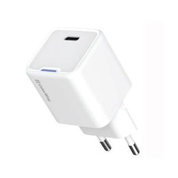Адаптер живлення для телефона ColorWay GaN Mini 30W PD Port PPS USB-C White (CW-CHS054PD-WT)