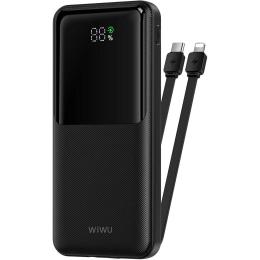 Зовнішній портативний акумулятор WIWU Essen Wi-P081 10000mAh Black 22.5W (6977703658583)