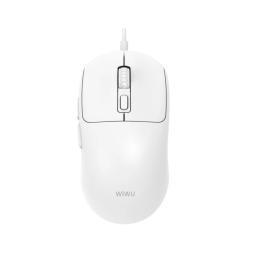 Мишка WIWU USB2.0 Wired Mouse WM111 White (6977703656886)