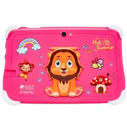 Планшет Infinity CCIT KIDS COMBO 7 4/128GB Pink для дітей + навушники