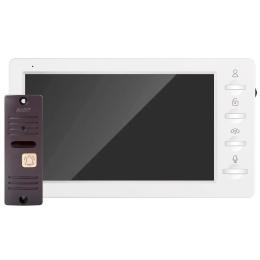 Відеодомофон Arny AVD-7008FHD AVD-708 2Мп 7 + AVP-05 2Мп White Brown (21519)