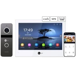 Відеодомофон NeoLight ALPHA Hybrid + SOLO FHD Graphite