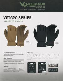 Рукавички тактичні Venture Gear Tactical VGTG20 Medium-Duty Operator Sand S (VGTG20TS)