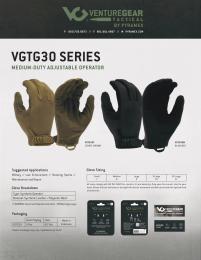 Рукавички тактичні Venture Gear Tactical VGTG30 Medium-Duty Operator Sand XXL (VGTG30TX2)